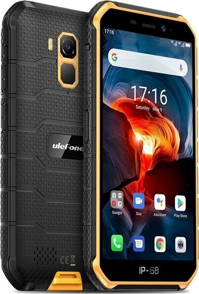 Ilmastikukindel nutitelefon UleFone Armor X7 16GB Orange цена и информация | Telefonid | hansapost.ee