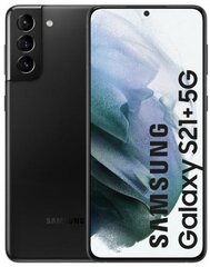 Samsung Galaxy S21+ 5G 8/128GB Dual SIM SM-G996BZKDEUE Phantom Black hind ja info | Telefonid | hansapost.ee