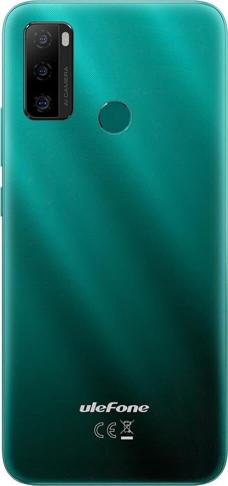 UleFone Note 10, 32 GB, Dual SIM, Aurora Green цена и информация | Telefonid | hansapost.ee