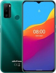 UleFone Note 10, 32 GB, Dual SIM, Aurora Green hind ja info | Ulefone Mobiiltelefonid ja lisatarvikud | hansapost.ee