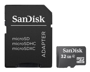SanDisk microSDHC 32 GB hind ja info | Mälupulgad | hansapost.ee