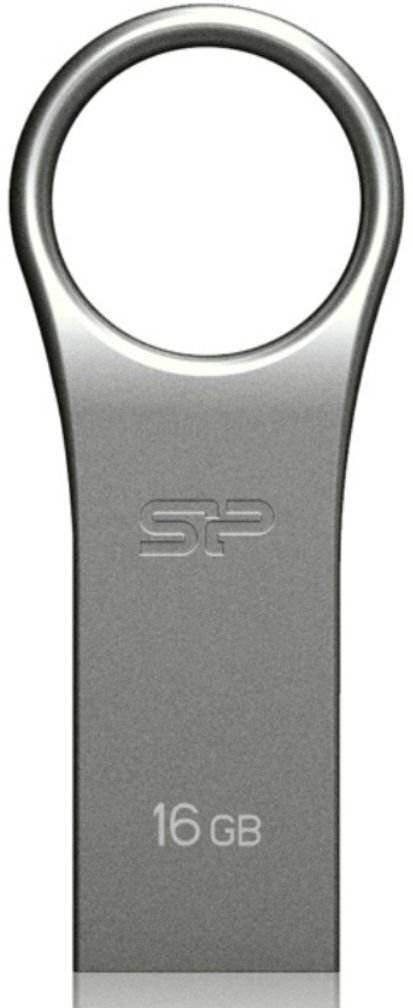 Silicon Power memory USB Firma F80 16GB USB 2.0 COB Zinc alloy Silver цена и информация | Mälupulgad | hansapost.ee