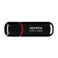 Mälupulk A-data UV150 128GB, USB 3.0, must hind ja info | Mälupulgad | hansapost.ee