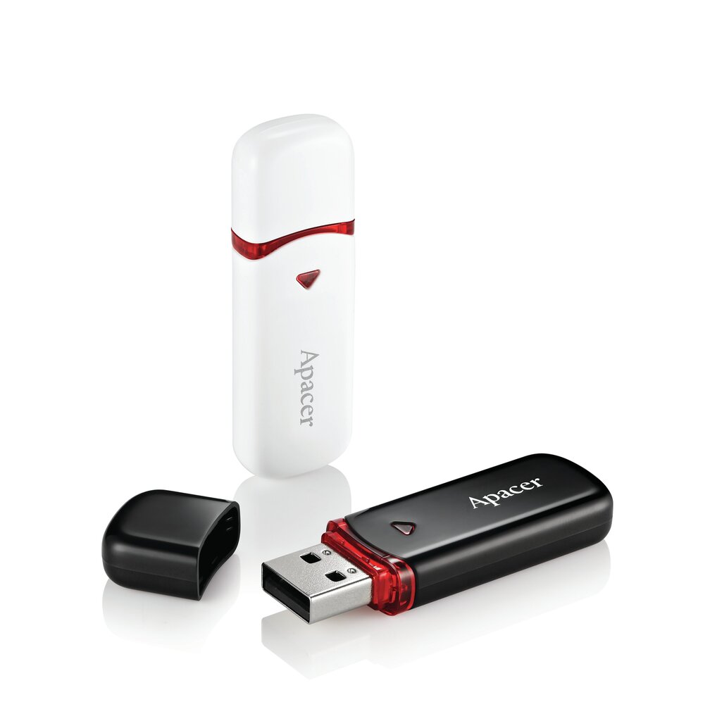 APACER USB2.0 Flash Drive AH333 32GB Bla цена и информация | Mälupulgad | hansapost.ee