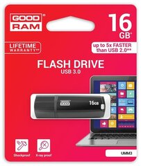 GoodRam Pendrive UMM3 16GB USB 3.0 цена и информация | USB накопители данных | hansapost.ee