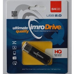 Карта памяти Imro BLACK 64GB цена и информация | USB накопители | hansapost.ee