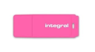 Накопитель INTEGRAL 2.0 32ГБ, розовый цена и информация | USB накопители данных | hansapost.ee