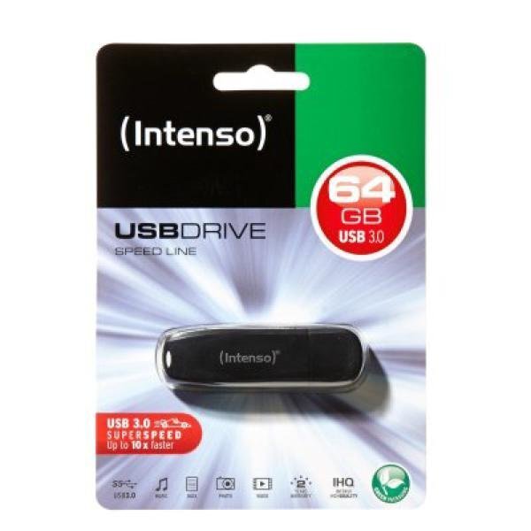 Mälupulk USB INTENSO 3533490 USB 3.0, 64 GB цена и информация | Mälupulgad | hansapost.ee