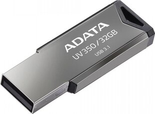 ADATA UV350 32 GB, USB 3.1, Silver hind ja info | ADATA Arvutid ja IT- tehnika | hansapost.ee