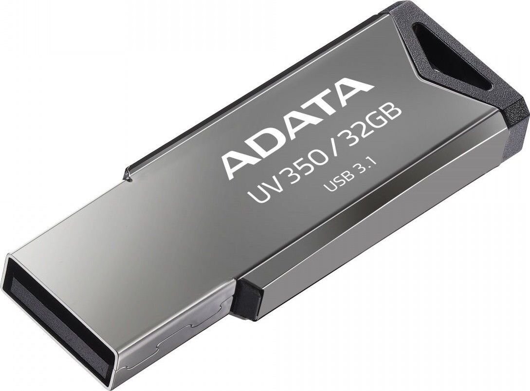 ADATA UV350 32 GB, USB 3.1, Silver цена и информация | Mälupulgad | hansapost.ee