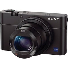 Kompaktkaamera Sony DSC-RX100 III, Must hind ja info | Sony Mobiiltelefonid, fotokaamerad, nutiseadmed | hansapost.ee