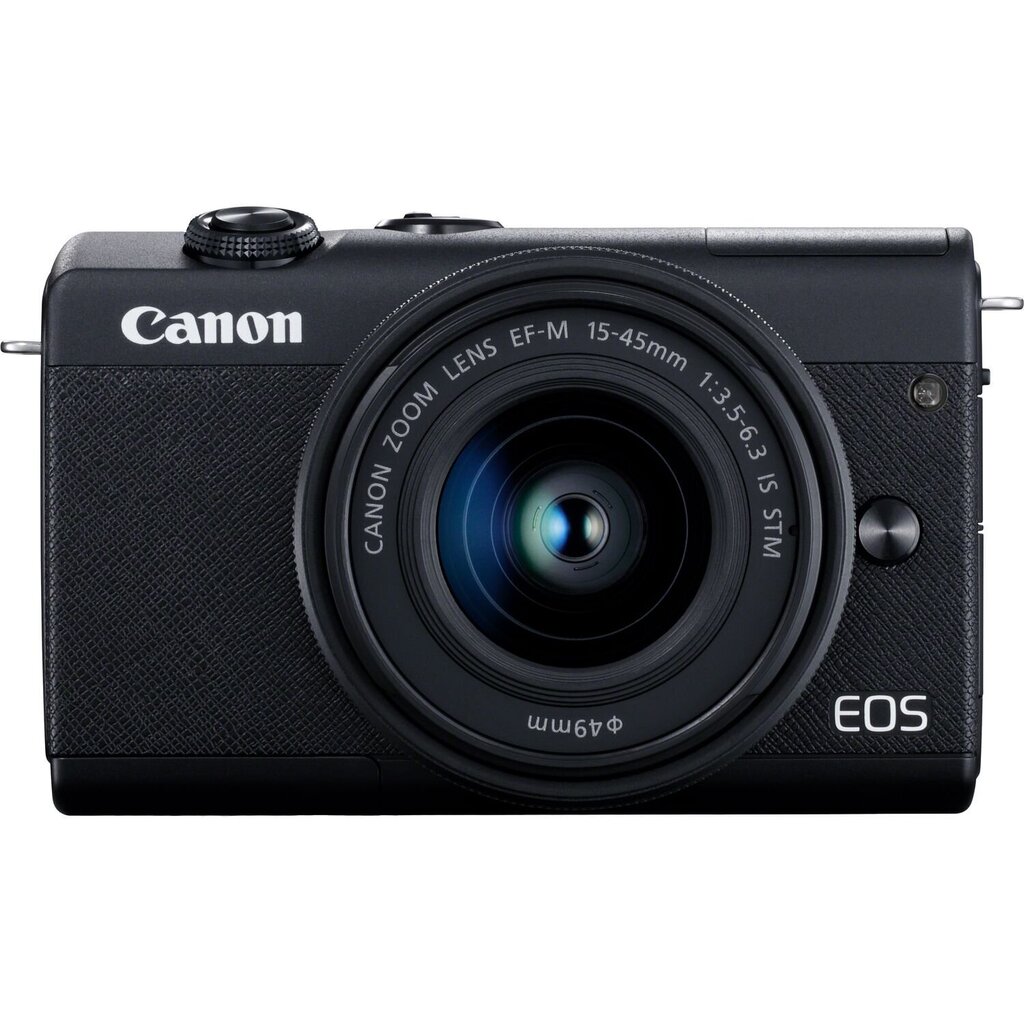 Canon EOS M200 + EF-M 15-45mm IS STM, must цена и информация | Fotoaparaadid | hansapost.ee