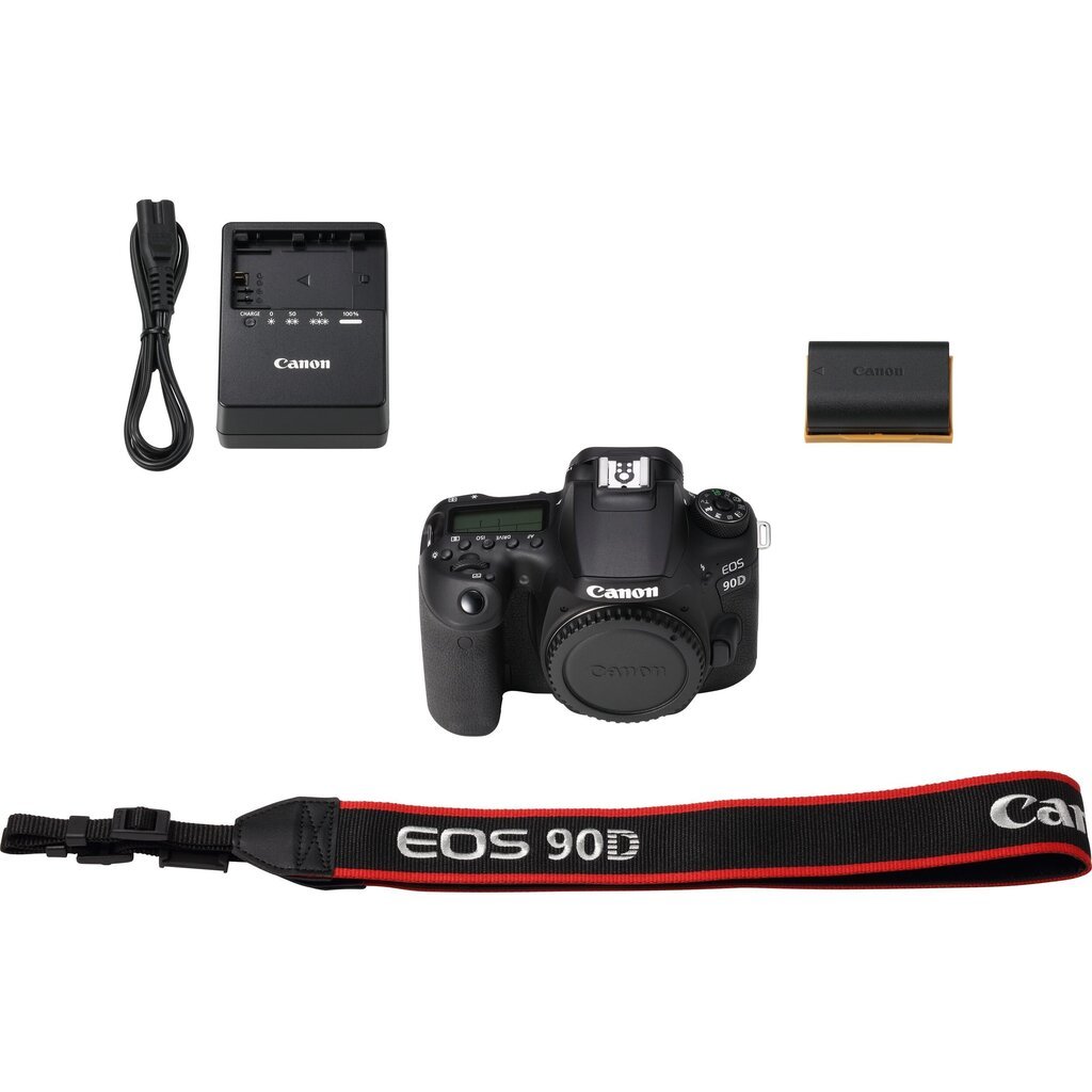 Canon EOS 90D Body цена и информация | Fotoaparaadid | hansapost.ee