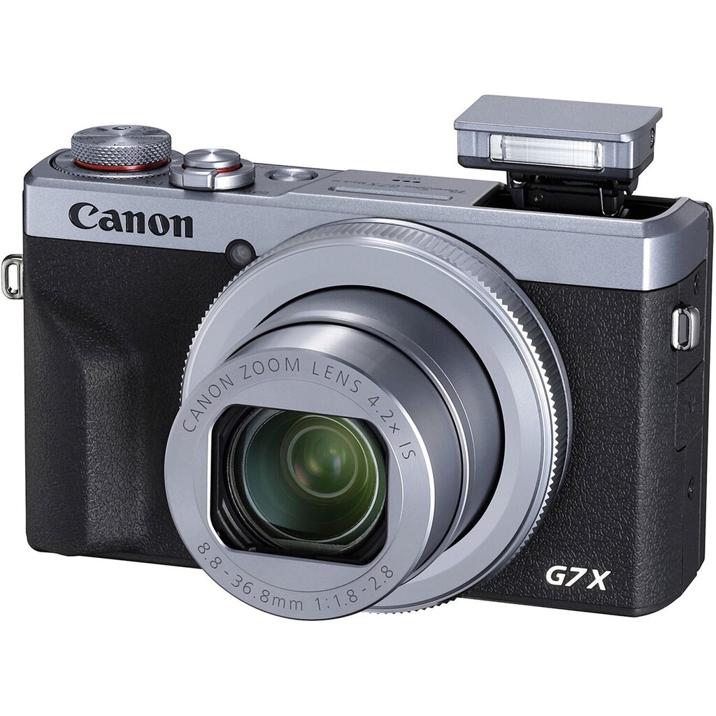 Canon PowerShot G7 X Mark III (Silver) цена и информация | Fotoaparaadid | hansapost.ee