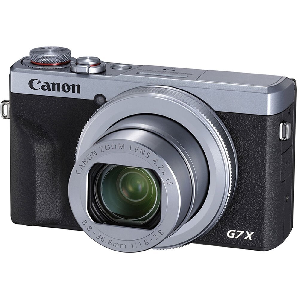 Canon PowerShot G7 X Mark III (Silver) hind ja info | Fotoaparaadid | hansapost.ee