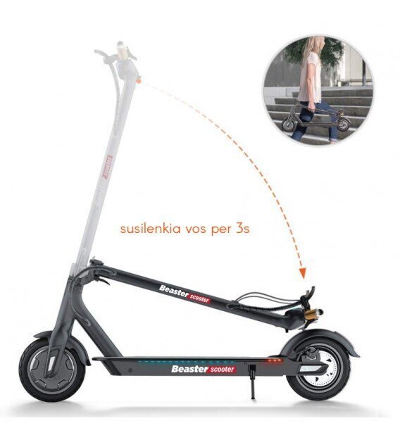 Elektritõukeratas Beaster Scooter BS06BL, 25 km / h hind ja info | Elektritõukerattad | hansapost.ee