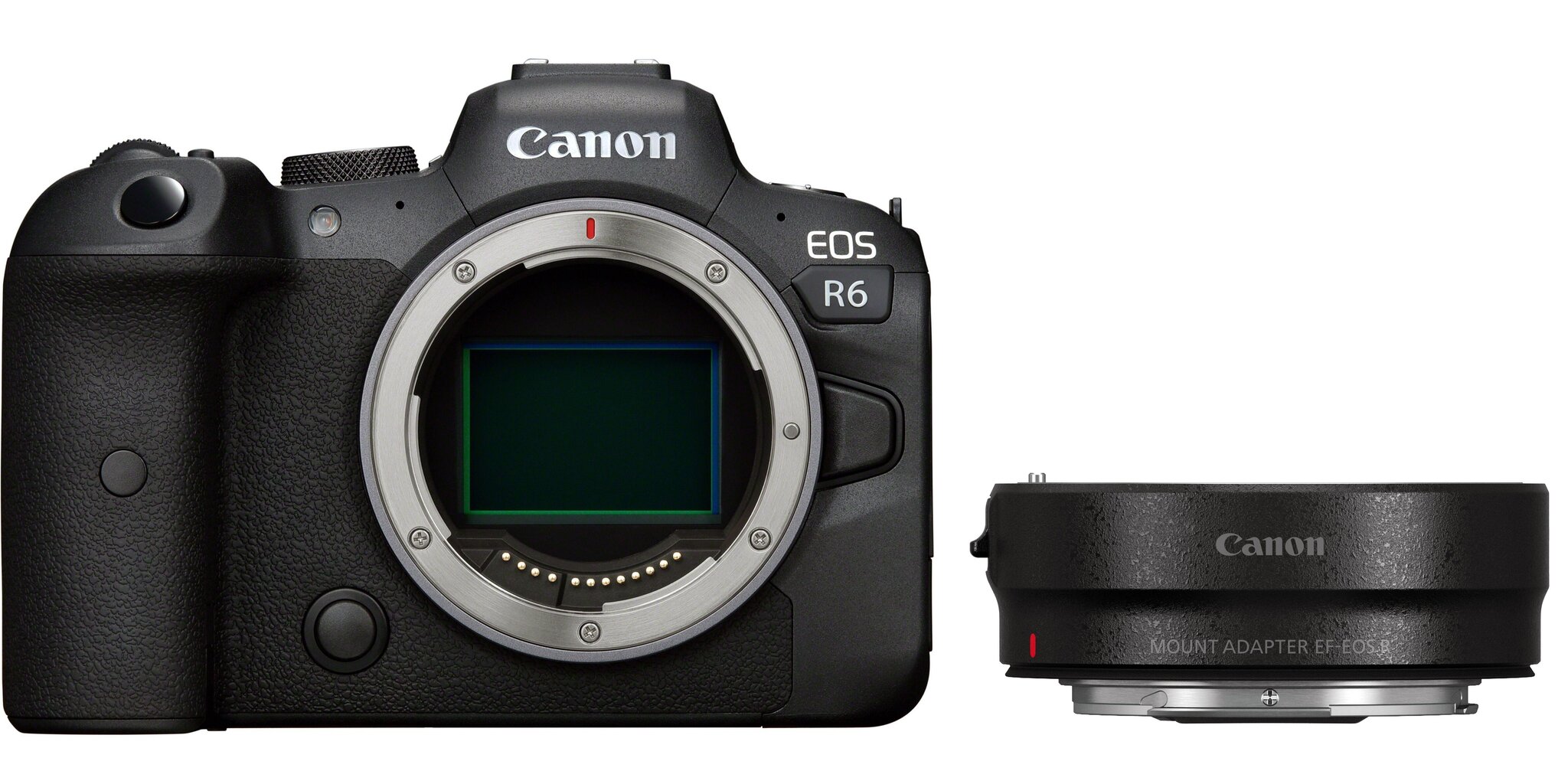 Canon EOS R6 Body + Mount Adapter EF-EOS R цена и информация | Fotoaparaadid | hansapost.ee