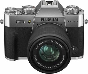 Fujifilm X-T30 II XC15-45 Kit, Silver price and information | Fotoaparaadid | hansapost.ee