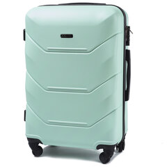 Средний чемодан Wings Peacock M, светло-зеленый цена и информация | Чемоданы, дорожные сумки | hansapost.ee