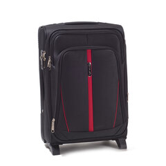 Väike kohver Wings Buzzard S, must, 2 rattaga price and information | Suitcases, travel bags | hansapost.ee