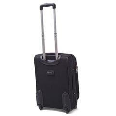 Маленький чемодан Wings Buzzard S, черный, 2 колесика цена и информация | Чемоданы, дорожные сумки | hansapost.ee