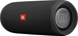 JBL Flip 5 JBLFLIP5BLKEU цена и информация | Аудиоколонки | hansapost.ee