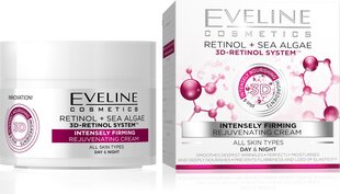 Придающий упругости дневной и ночной крем для лица Eveline 3D-Retinol System 50 мл цена и информация | Eveline Cosmetics Духи, косметика | hansapost.ee