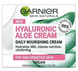 Питательный, гелевой консистенции крем для лица Garnier Hyaluronic Aloe 50 мл цена и информация | Кремы для лица | hansapost.ee