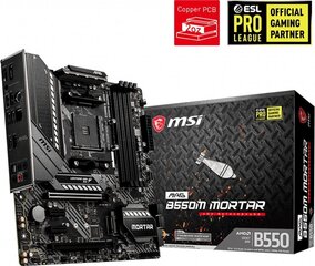 MSI Mag B550M Mortar цена и информация | Материнские платы | hansapost.ee