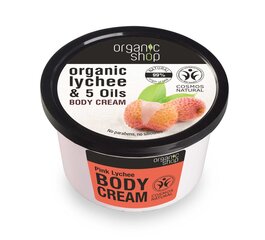 Kehakreem Organic Shop Pink Lychee 250 ml hind ja info | Organic Shop Parfüümid, lõhnad ja kosmeetika | hansapost.ee