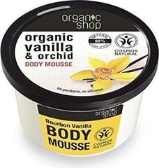 Pinguldav kehakreem Organic Shop Organic Vanilla & Orchid 250 ml hind ja info | Organic Shop Parfüümid, lõhnad ja kosmeetika | hansapost.ee