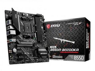 MSI Mag B550M Bazooka hind ja info | Emaplaadid | hansapost.ee