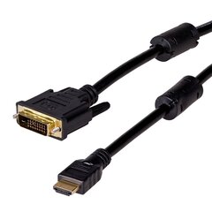 Akyga AK-AV-11, DVI-D/HDMI, 1.8 м цена и информация | Кабели и провода | hansapost.ee