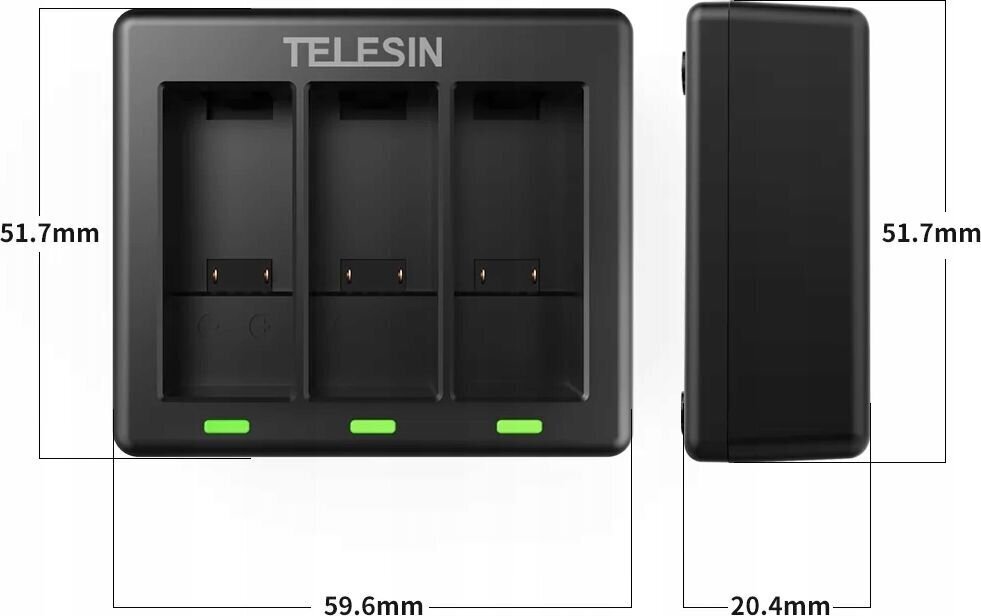 Telesin SB6282 цена и информация | Videokaamerate akud | hansapost.ee
