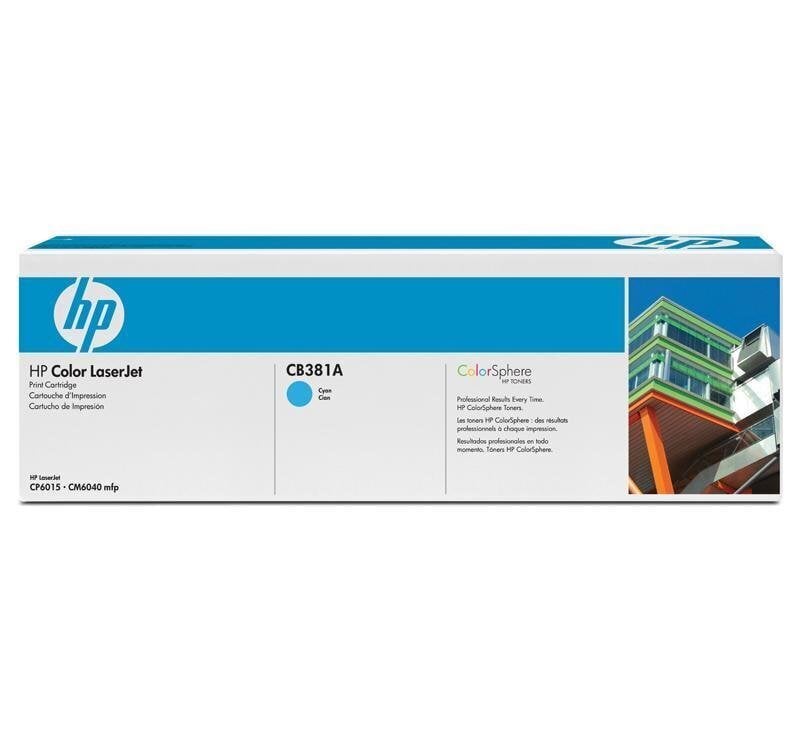 HP Toner CB381A Cyan HV цена и информация | Laserprinteri toonerid | hansapost.ee