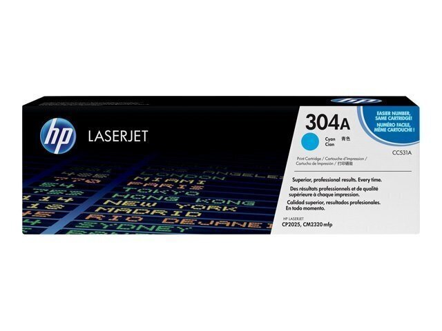 Tooner kassett HP HP 304A, sinine цена и информация | Laserprinteri toonerid | hansapost.ee