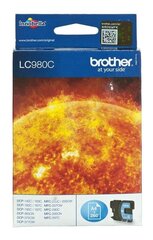 Brother LC980C, голубой цена и информация | Картриджи и тонеры | hansapost.ee