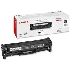 CANON TONER 718 BLACK 3400P hind ja info | Laserprinteri toonerid | hansapost.ee
