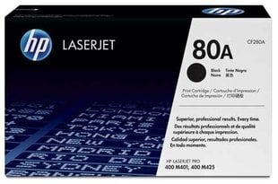Tooner kassett HP 80A, must hind ja info | Laserprinteri toonerid | hansapost.ee
