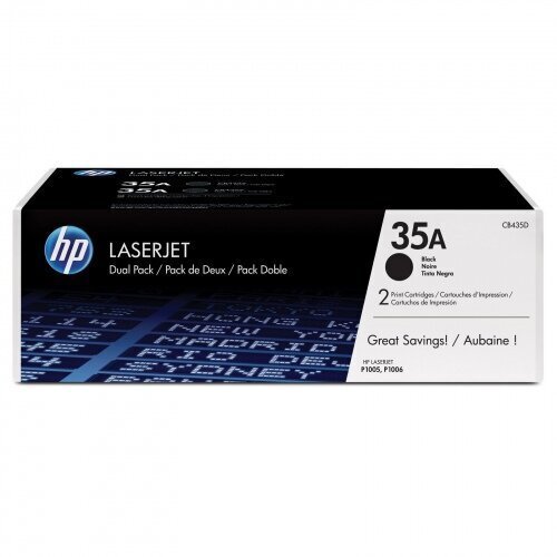Tooner HP 35A Must цена и информация | Laserprinteri toonerid | hansapost.ee