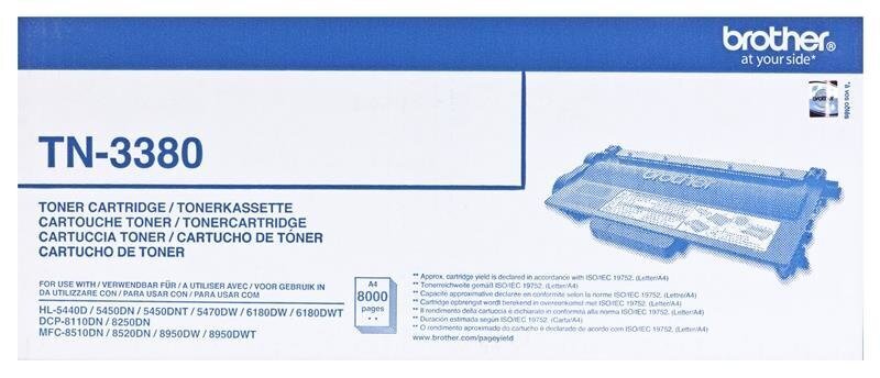 Brother TN3380 hind ja info | Laserprinteri toonerid | hansapost.ee