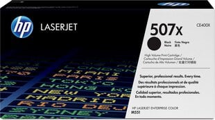 Tindikassett HP nr 507X (CE400X), must hind ja info | Laserprinteri toonerid | hansapost.ee