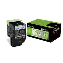Lexmark 80C2HKE Cartridge, Black, 4000 p hind ja info | Laserprinteri toonerid | hansapost.ee