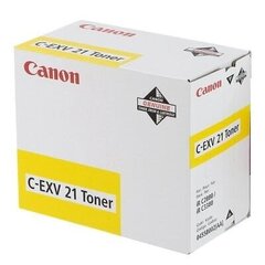 Тонер Canon C-EXV21 CEXV21 Yellow цена и информация | Картридж Actis KH-653CR | hansapost.ee