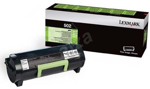 Картридж для принтера Lexmark 502 (50F2000) Return, черный цена и информация | Картридж Actis KH-653CR | hansapost.ee