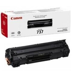 Тонер Canon CRG737, черный цена и информация | Картридж Actis KH-653CR | hansapost.ee