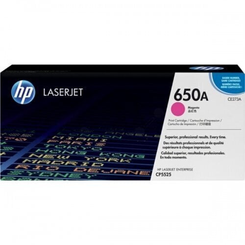Tooner HP 650A Fuksiinpunane цена и информация | Laserprinteri toonerid | hansapost.ee