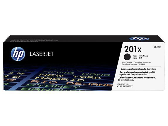 HP No.201X HC (CF400X), must kassett hind ja info | Laserprinteri toonerid | hansapost.ee