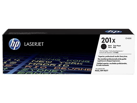 HP No.201X HC (CF400X), must kassett цена и информация | Laserprinteri toonerid | hansapost.ee