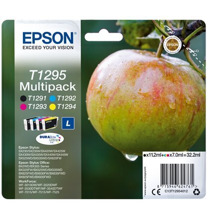Epson Multipack 4-colours T1295 DURABrit hind ja info | Laserprinteri toonerid | hansapost.ee
